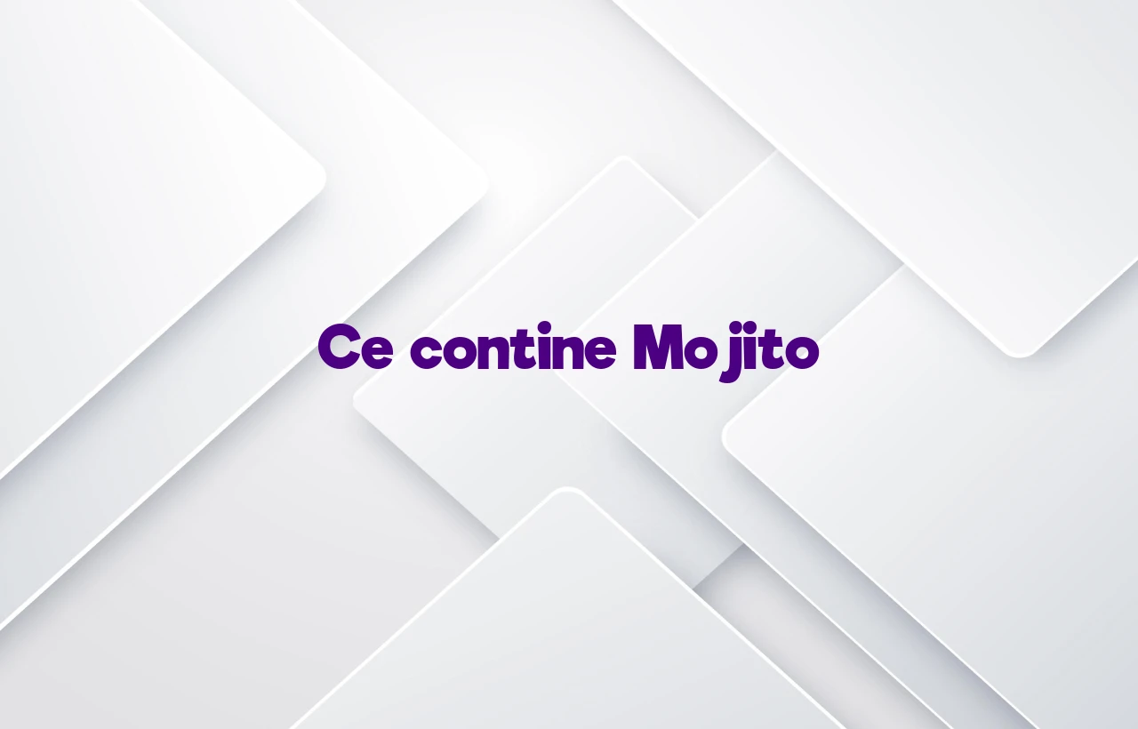 ce contine mojito